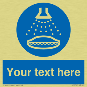 Custom start water spray in launch sequence